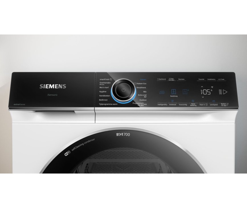 Siemens WQ46B2C9NL warmtepomp droger met HomeConnect
