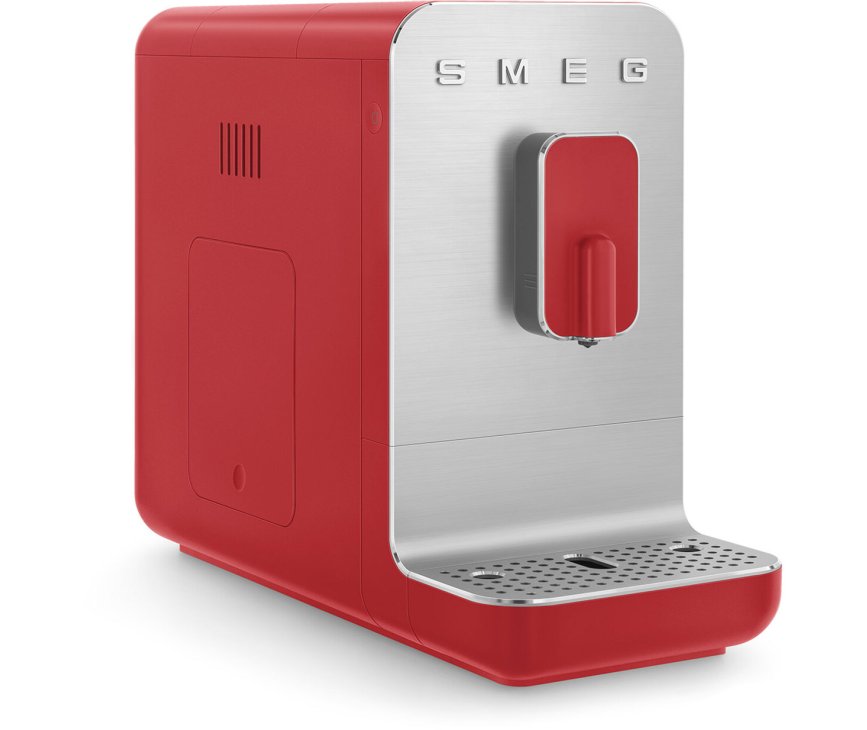 Smeg BCC01RDMEU volautomatische koffiemachine - mat rood - retro jaren 50