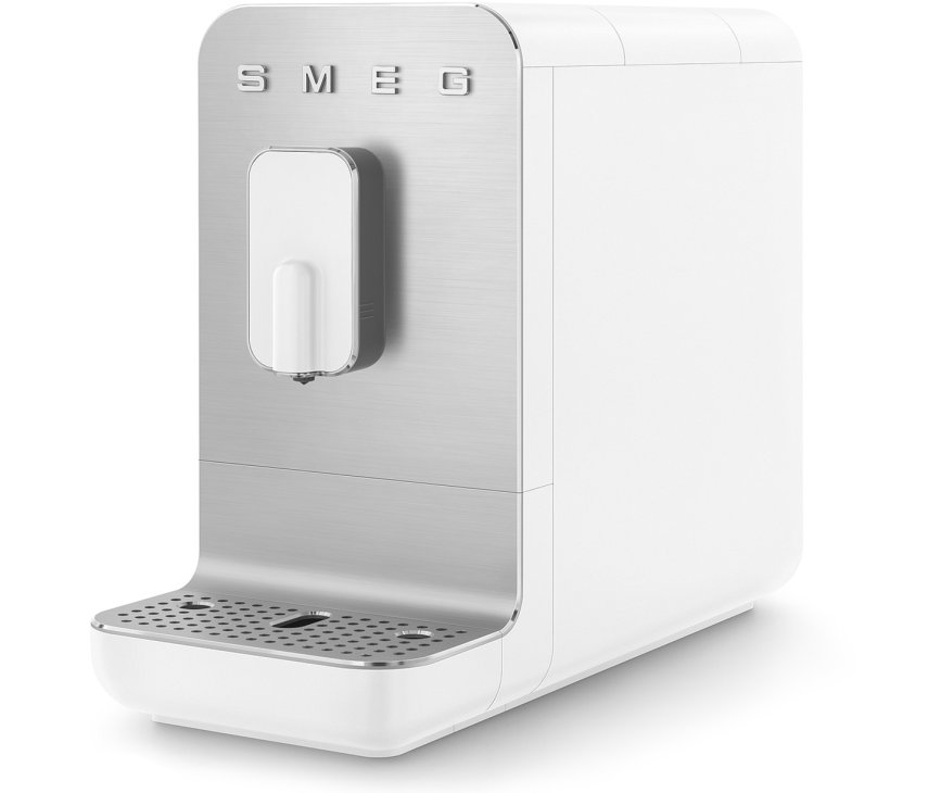 Smeg BCC01WHMEU volautomatische koffiemachine - mat wit - retro jaren 50