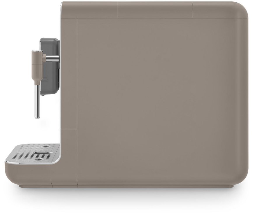 Smeg BCC02TPMEU volautomatische koffiemachine - mat taupe - retro jaren 50