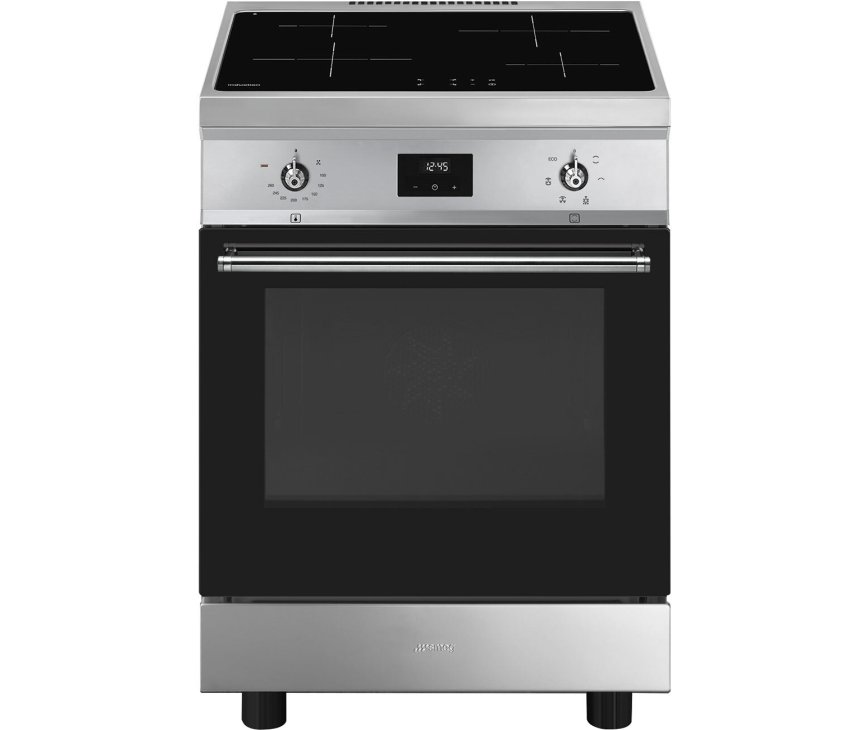 Smeg C6IMXT2 inductie fornuis - 60 cm. breed