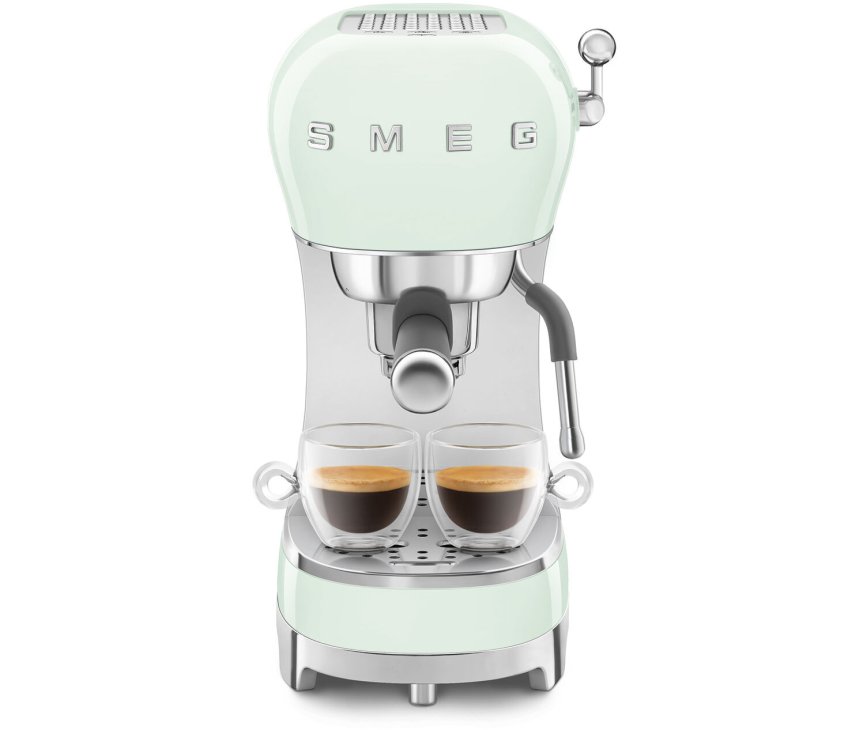 Smeg ECF02PGEU espressomachine / koffiemachine - watergroen