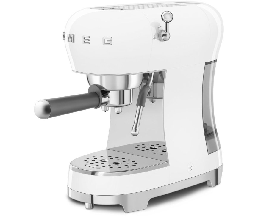 Smeg ECF02WHEU koffiemachine / espressomachine - wit