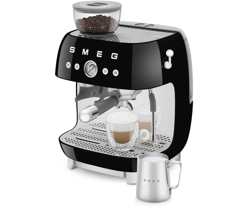 Smeg EGF03BLEU espresso koffiemachine - zwart