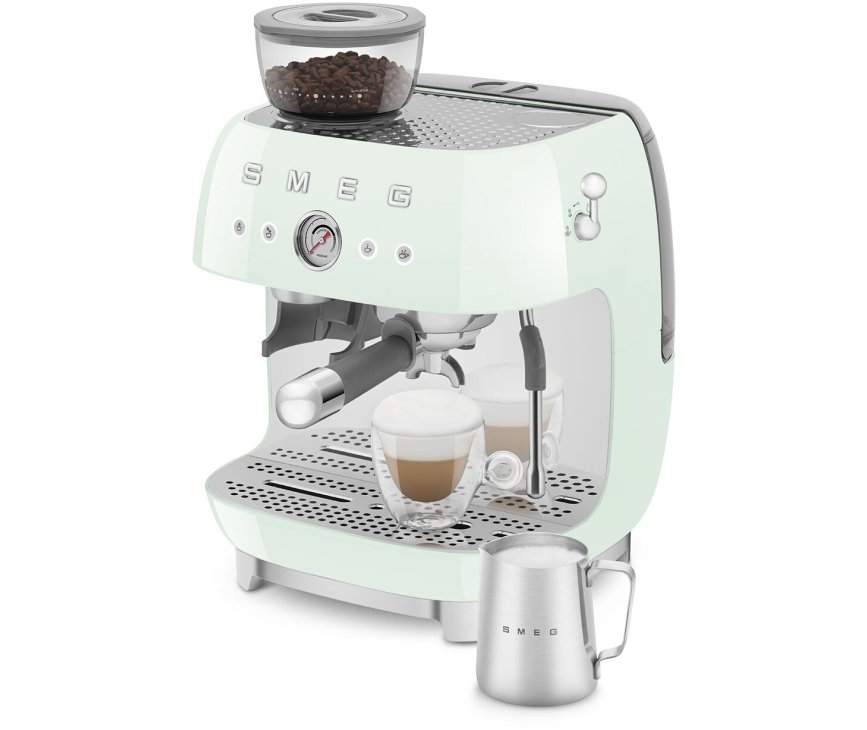 Smeg EGF03PGEU espresso koffiemachine - watergroen