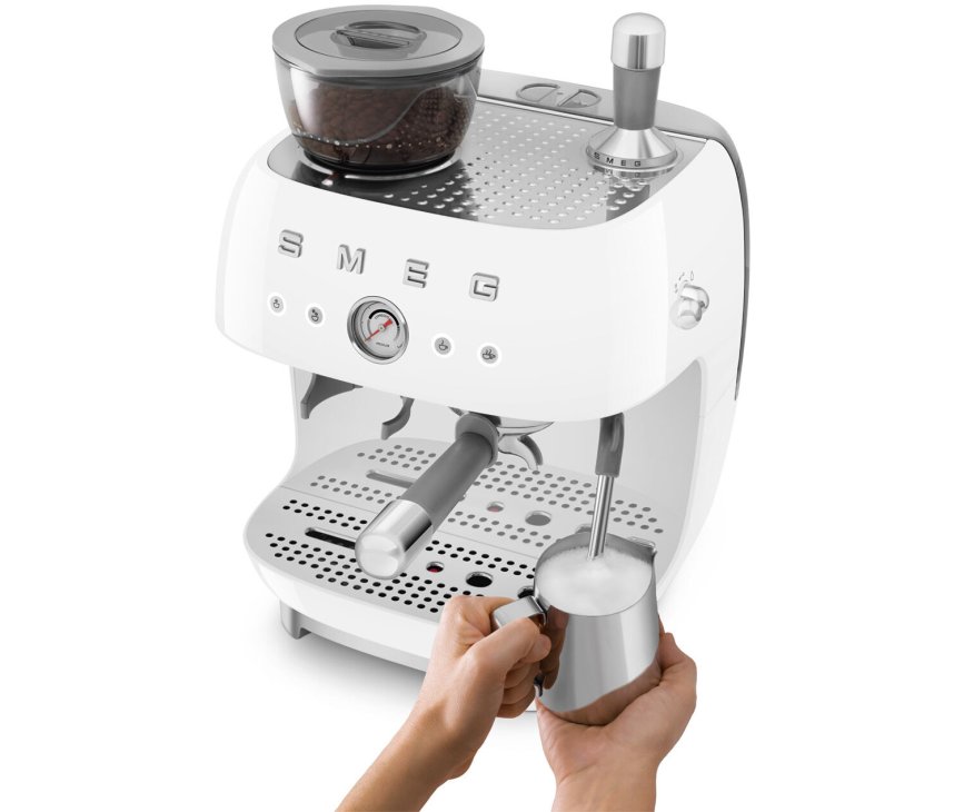 Smeg EGF03WHEU espresso koffiemachine - wit