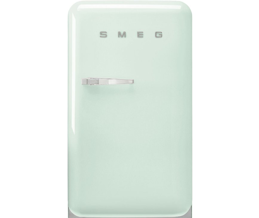 Smeg FAB10HRPG6 retro jaren 50 koelkast - waterwgroen - tafelmodel