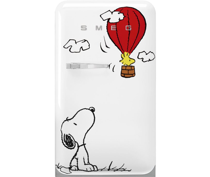 Smeg FAB10RDSN5 koelkast wit - Snoopy