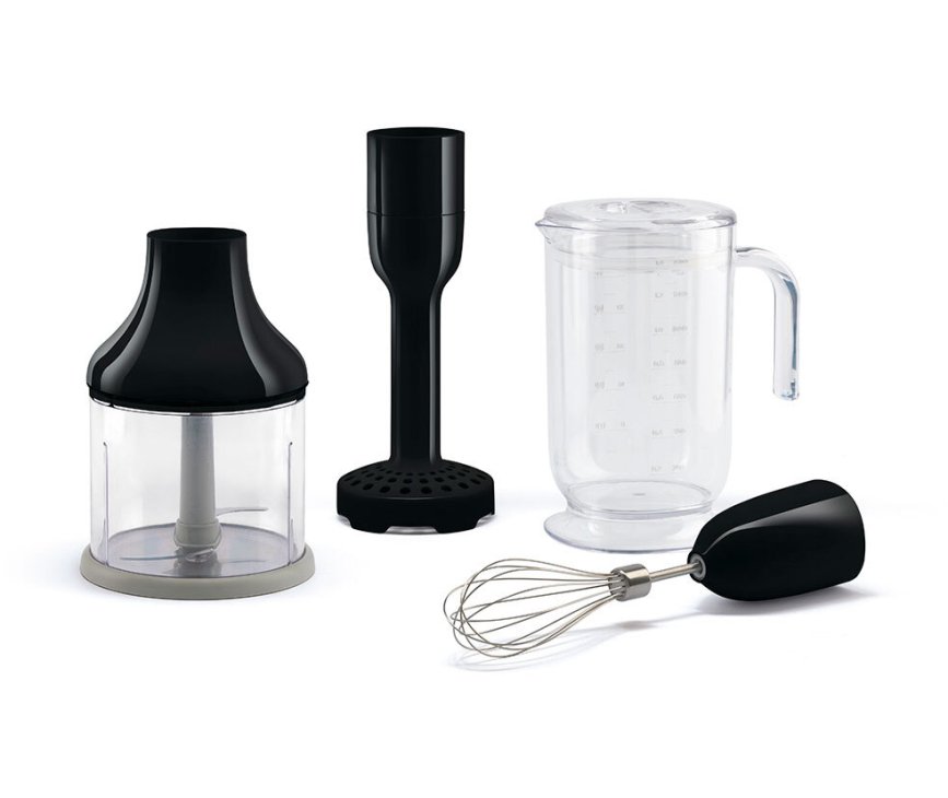 Smeg HBAC01BL accessoire set voor staafmixer - zwart