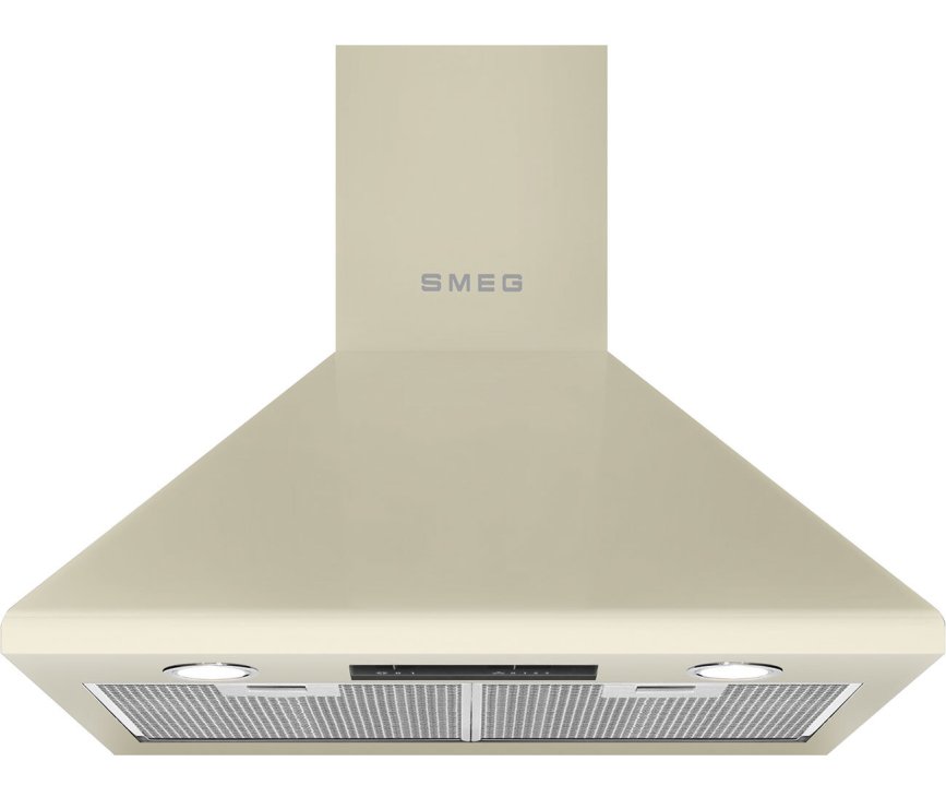 Smeg KSED65PE wand afzuigkap - crème - 60 cm. breed