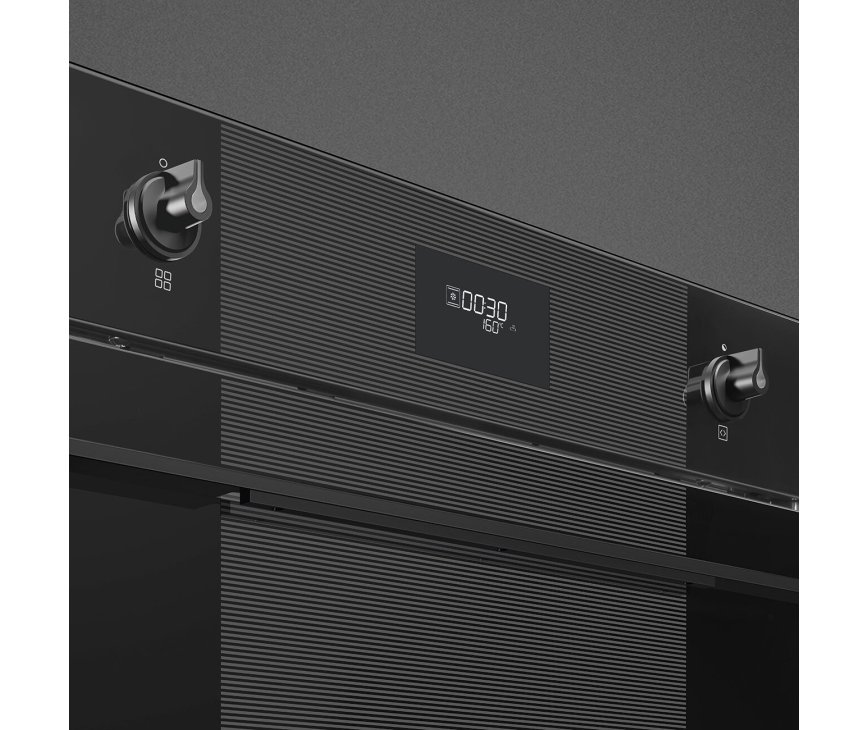 Smeg SFP6101TB3 inbouw oven met pyrolyse - zwart - Linea