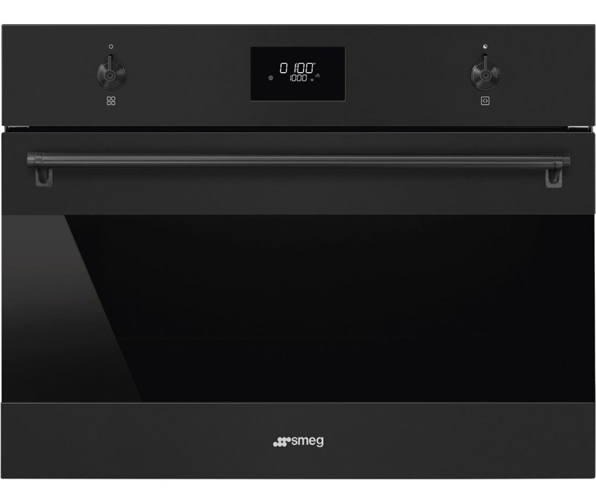 Smeg SO4301M1N inbouw oven met magnetron - mat zwart