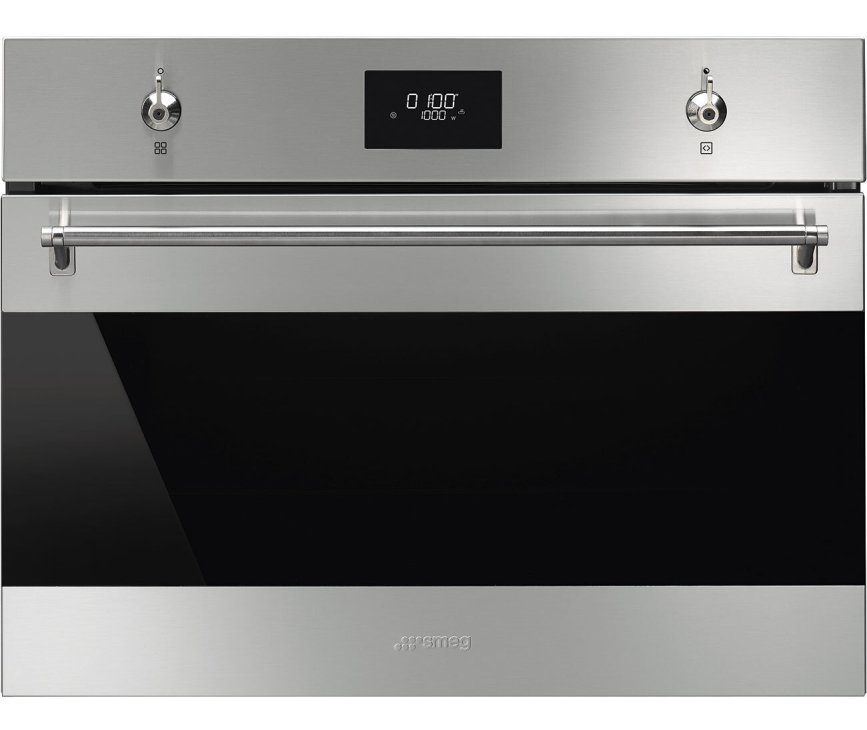 Smeg SO4301M1X inbouw oven met magnetron - rvs