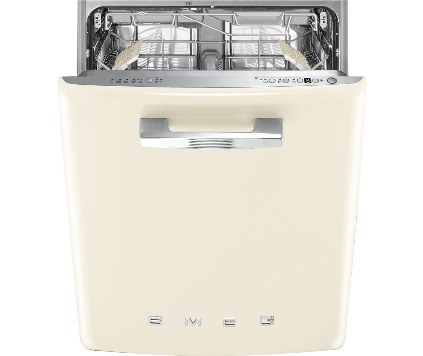 Smeg STFABCR3 retro jaren 50 onderbouw vaatwasser - crème