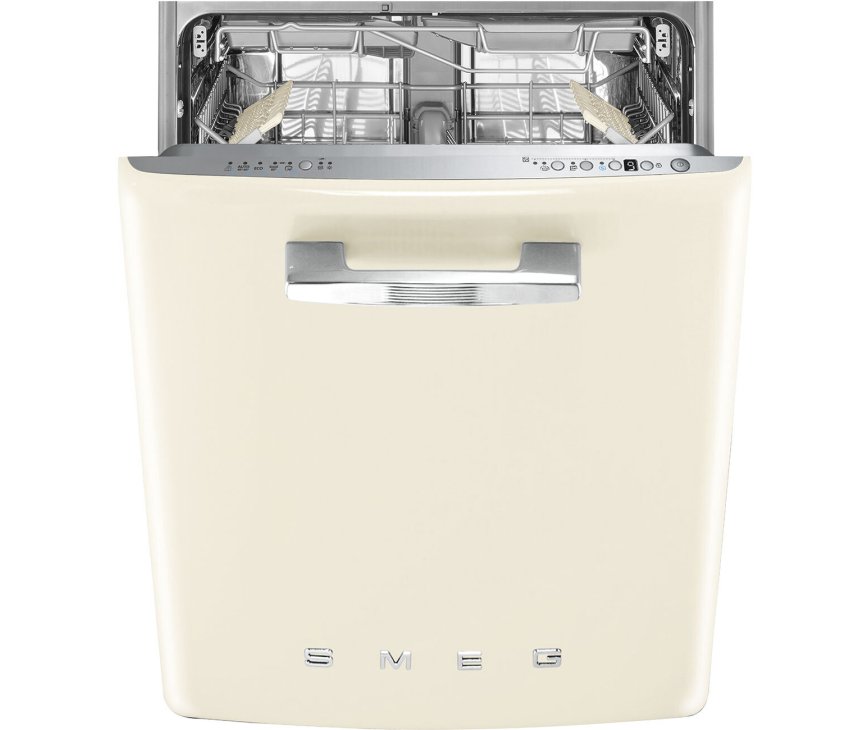 Smeg STFABCR3 retro jaren 50 onderbouw vaatwasser - crème