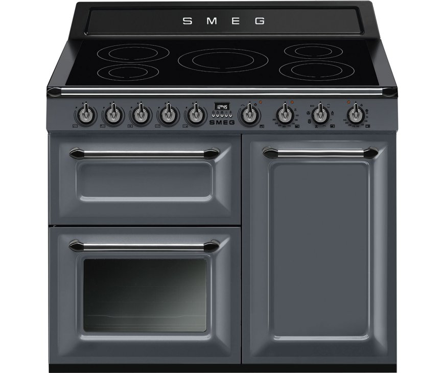 Smeg TR103IGR2 lei grijs inductie fornuis - 100 cm. breed - outlet