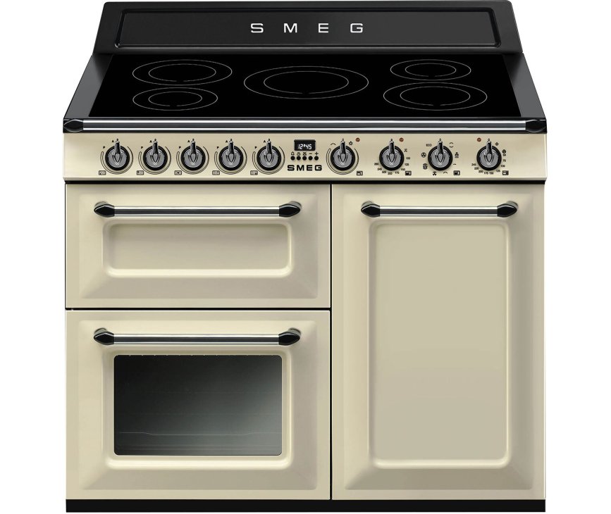 Smeg TR103IP2 inductie fornuis - crème