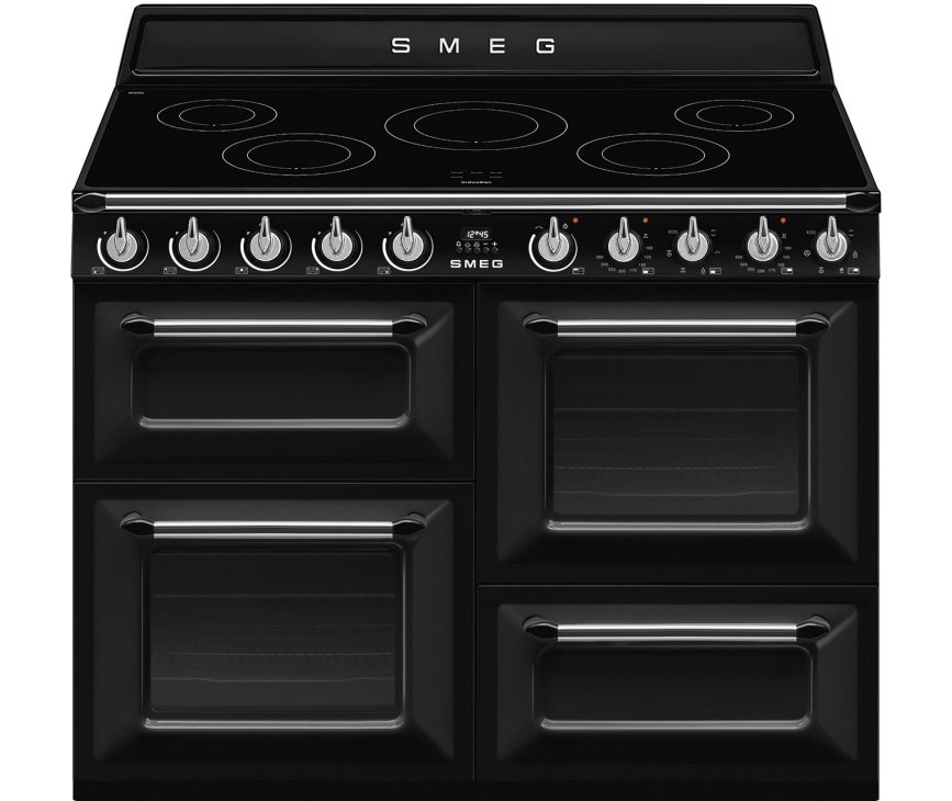 Smeg TR4110IBL2 inductie fornuis - 110 cm breed - zwart