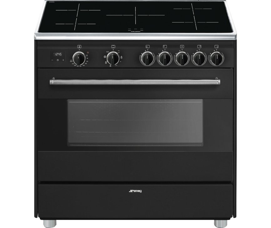 Smeg BG91IAN2 antraciet inductie fornuis - outlet