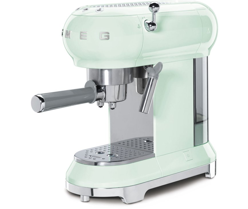 Smeg ECF01PGEU espresso koffiemachine - watergroen