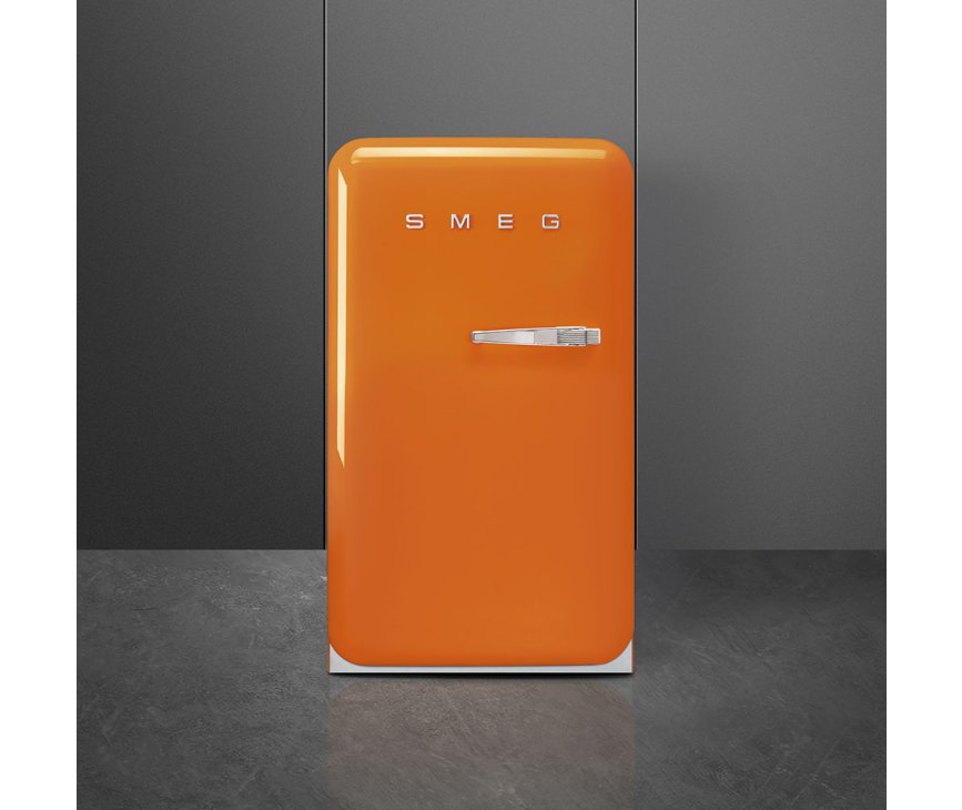 Smeg FAB10LOR5 koelkast - oranje - linksdraaiend