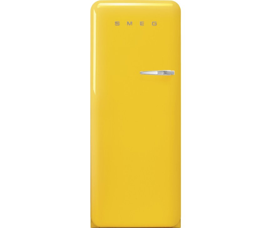 Smeg FAB28LYW5 koelkast geel - linksdraaiend