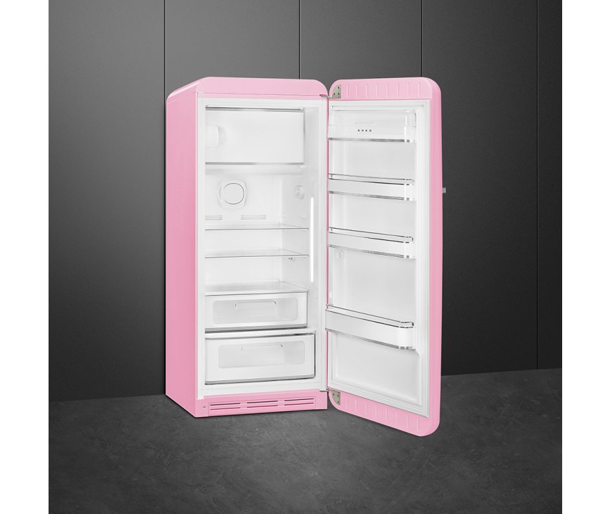 Smeg FAB28RPK5 koelkast roze - rechtsdraaiend