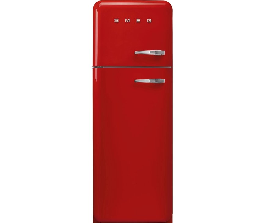Smeg FAB30LRD5 linksdraaiende retro koelkast - rood