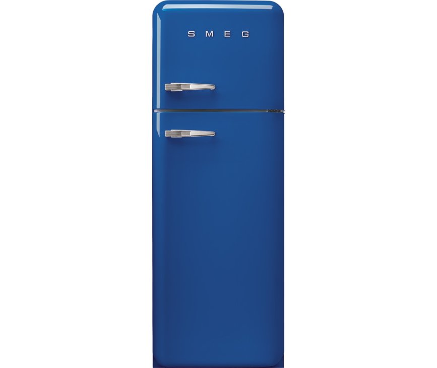 Smeg FAB30RBE5 rechtsdraaiende retro koelkast - blauw