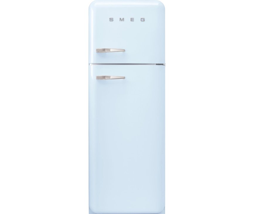 Smeg FAB30RPB5 rechtsdraaiende retro koelkast - pastel blauw