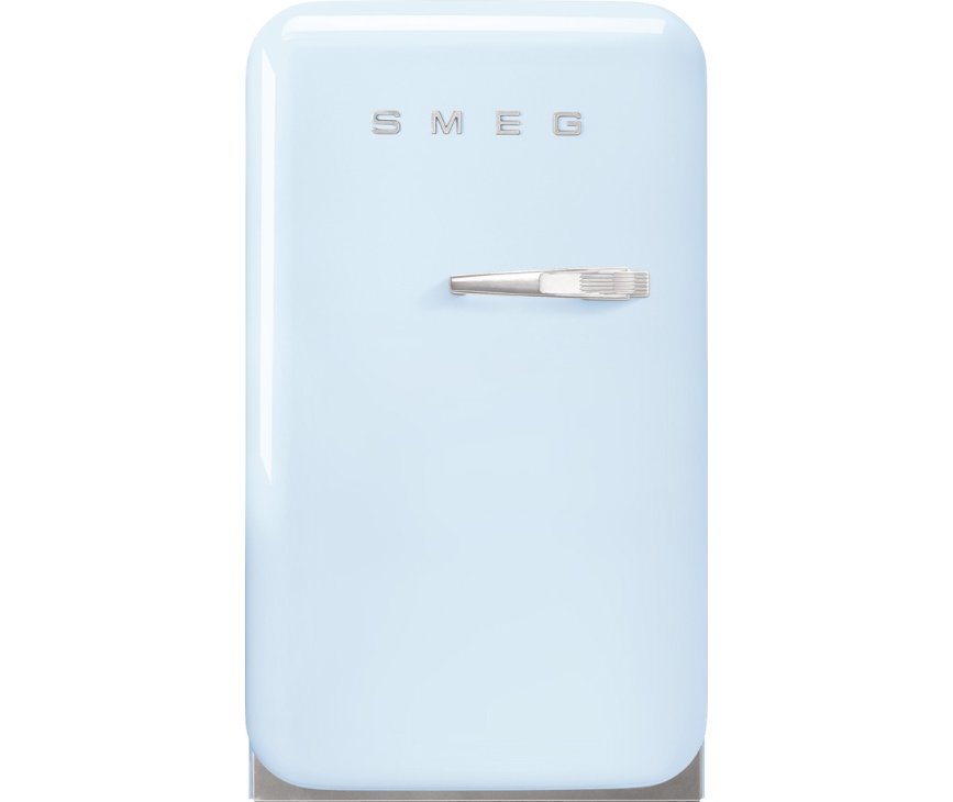 Smeg FAB5LPB5 minibar koelkast - pastelblauw - liniksdraaiend