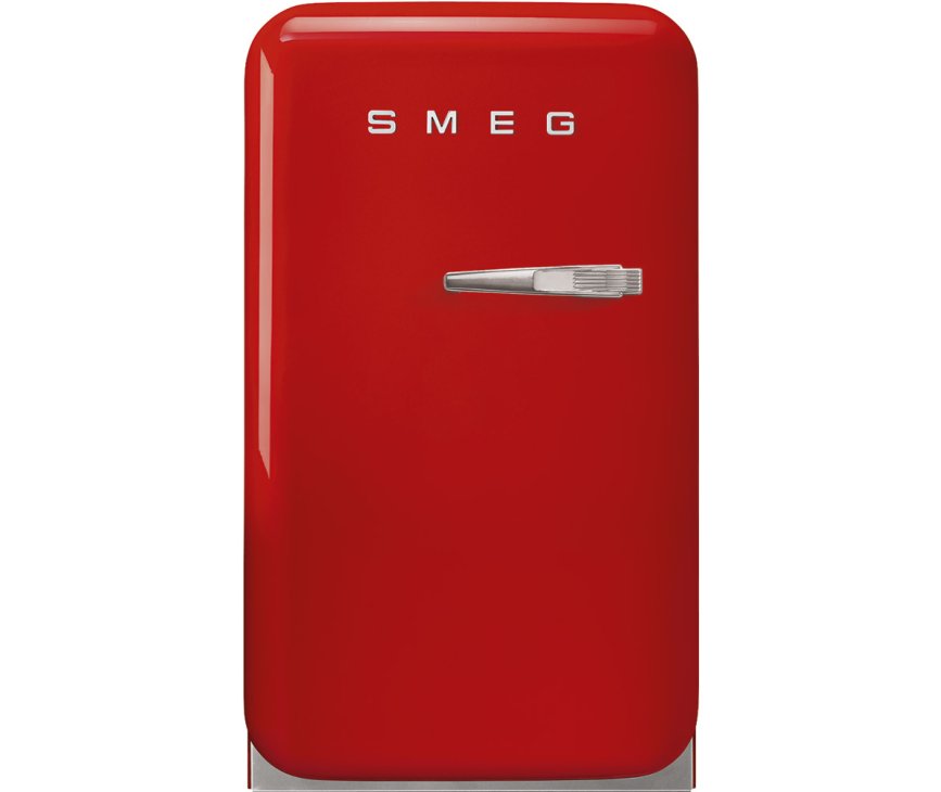 Smeg FAB5LRD5 minibar rood - linksdraaiend