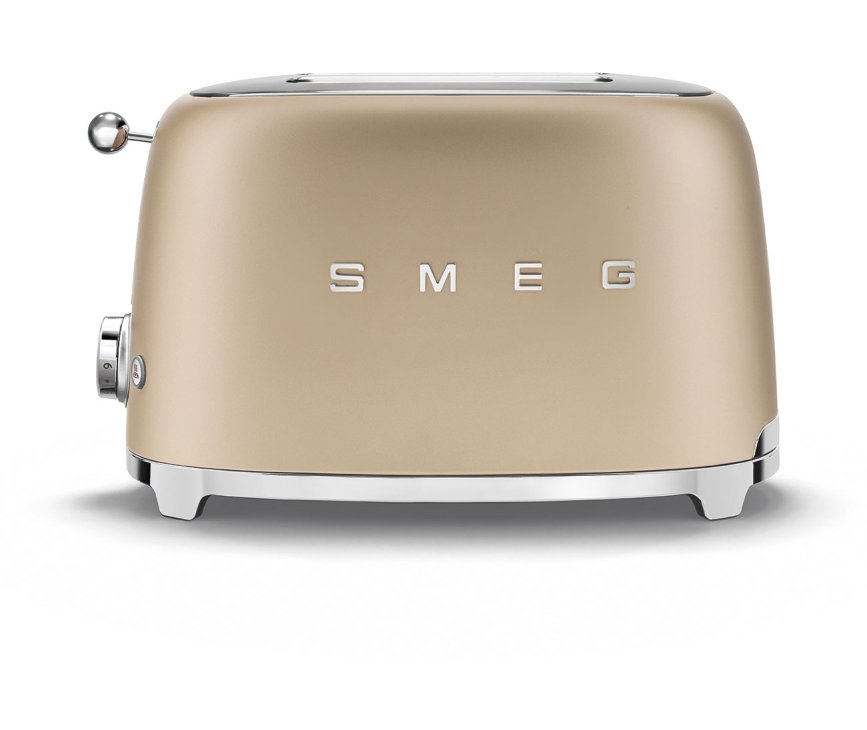 Smeg TSF01CHMEU broodrooster mat champagne