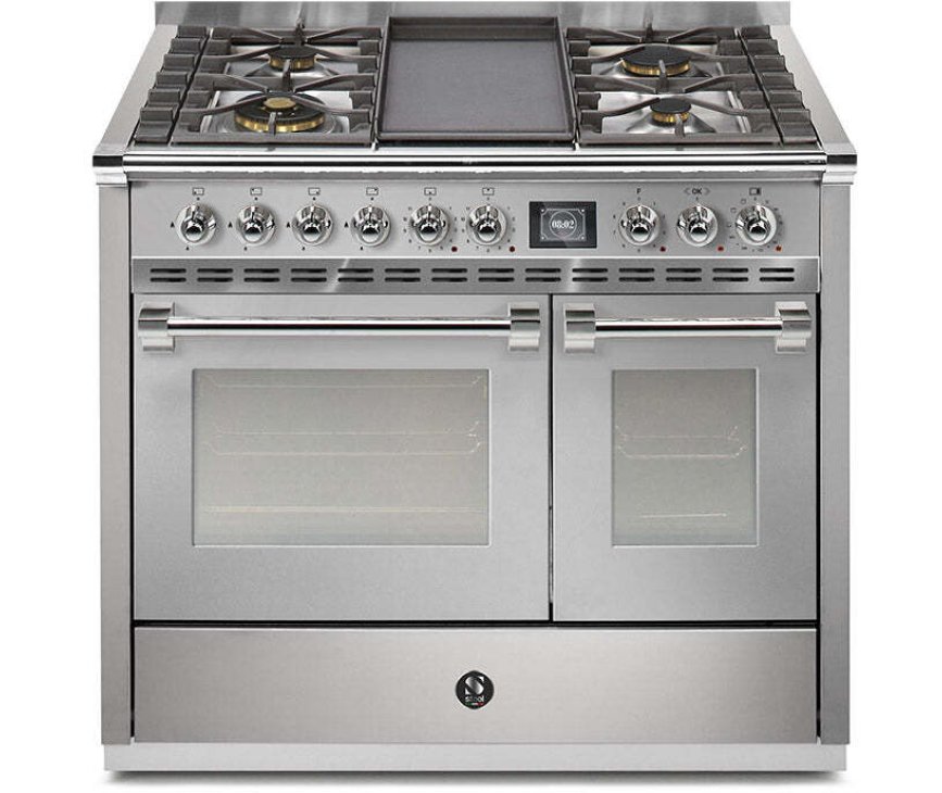 Steel AQ10SF-4T Ascot gas fornuis - 100 cm - combi-stoomoven