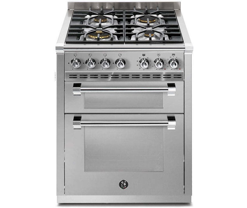 Steel AQ7SF-4 Ascot gas fornuis met combi-stoomoven - 70 cm breed