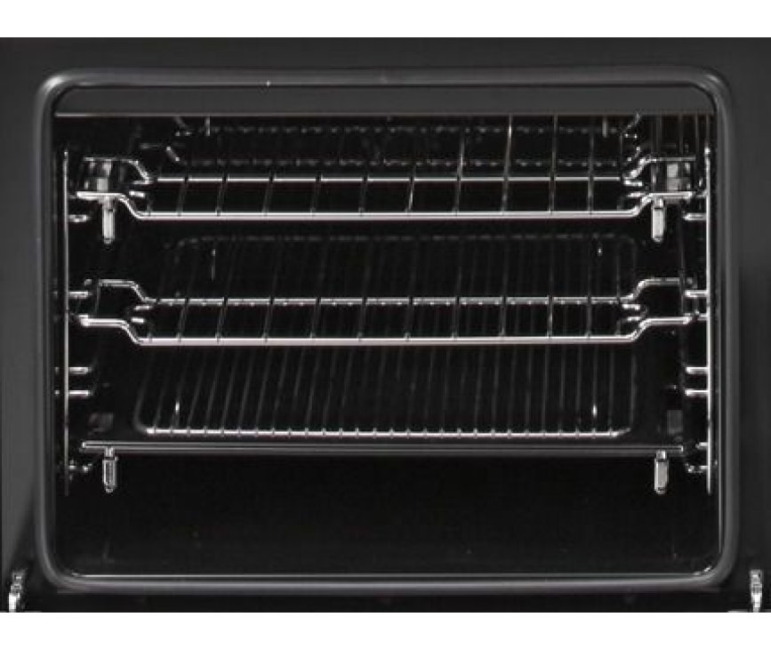 De oven onder het kookgedeelte is multifunctioneel en beschikt o.a. over een hetelucht functie