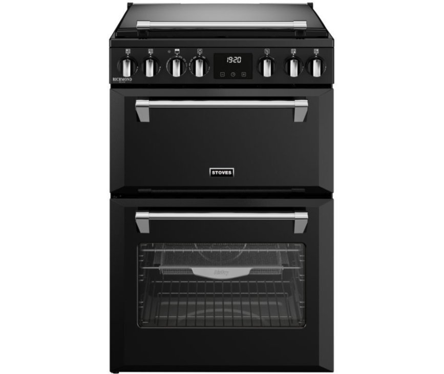 Stoves Richmond DX 60 DF zwart fornuis