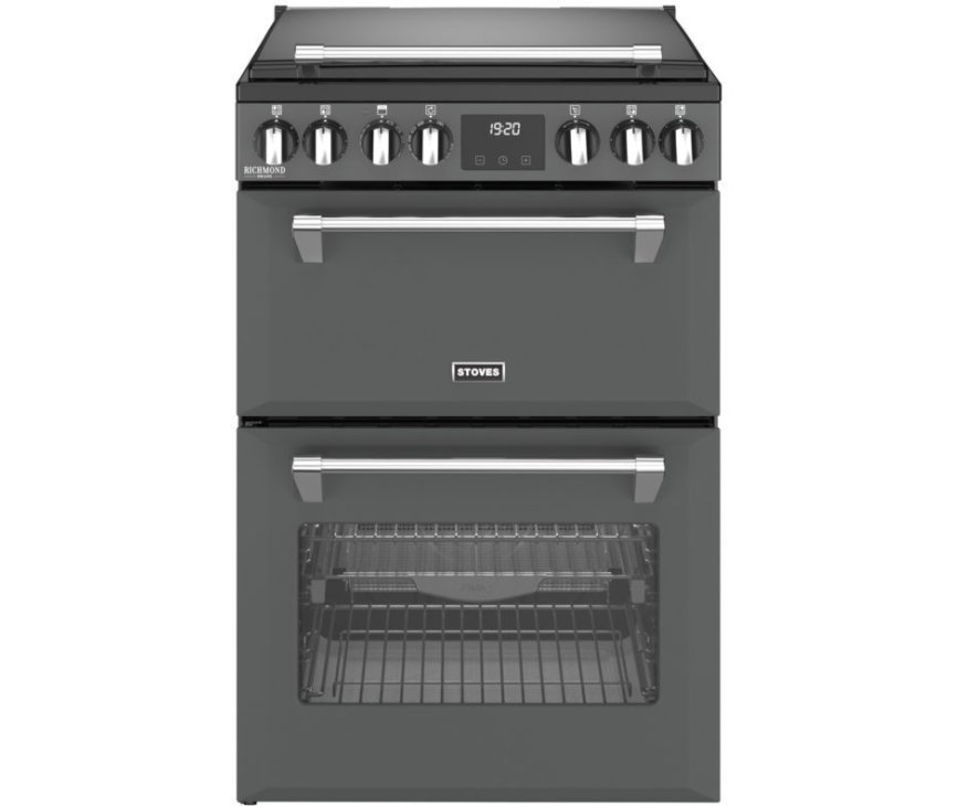Stoves Richmond DX 60 Ei RTY inductie fornuis - antraciet - 60 cm breed