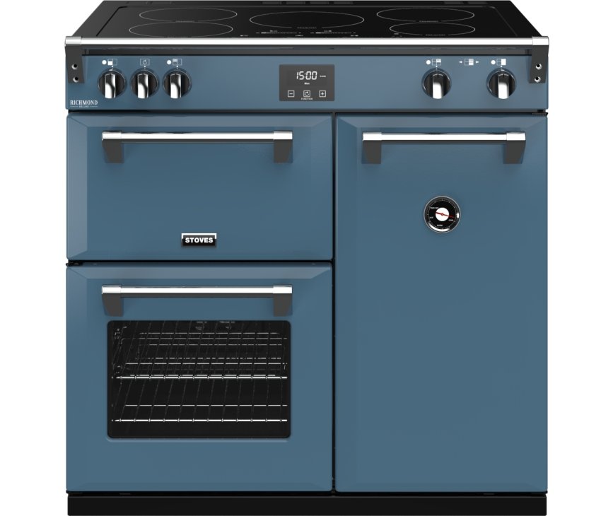 Stoves RICHMOND DX S900 EI Thunder Blue inductie fornuis