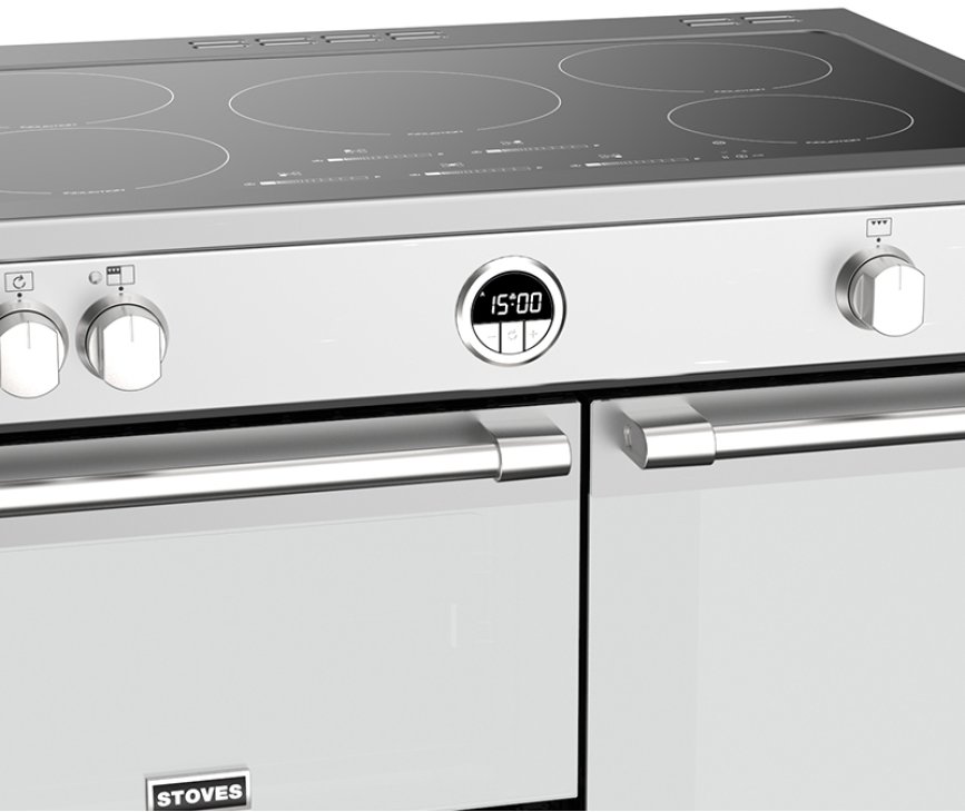 Stoves STERLING S900 EI RVS inductie fornuis