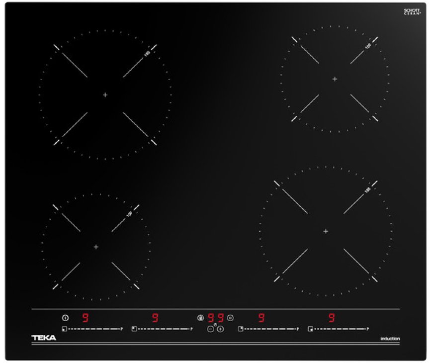 Teka IBC64010BKMSS inbouw inductie kookplaat - 60 cm. breed