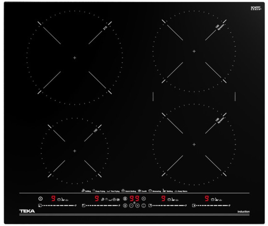 Teka ITC64630BKMST inbouw inductie kookplaat - 60 cm. 