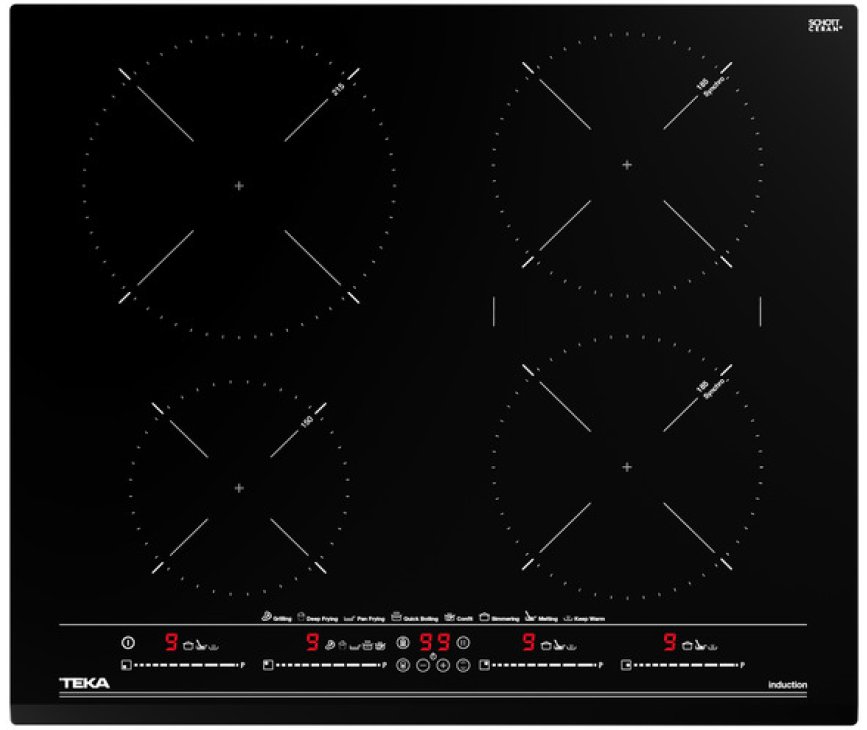 Teka IZC64630BKMST inbouw inductie kookplaat - 60 cm. 