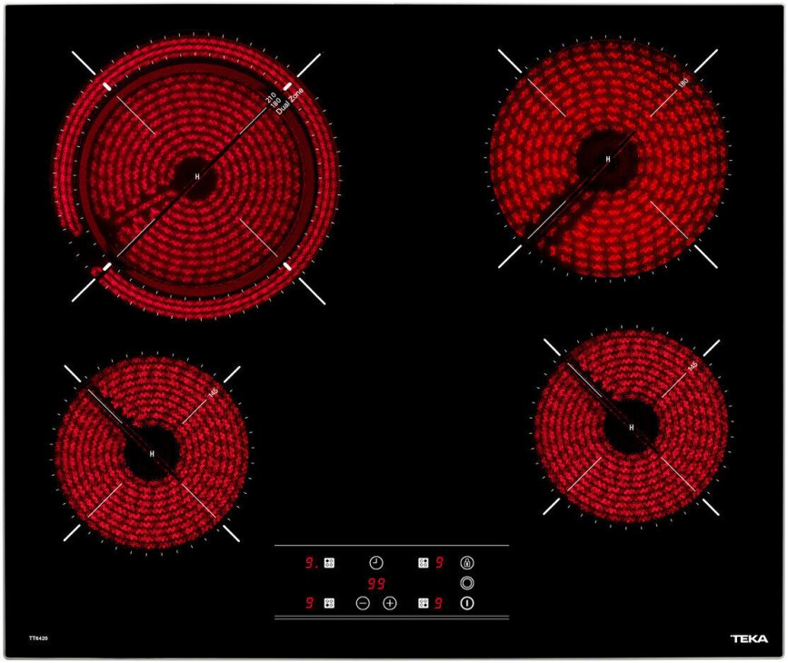 Teka TR6420 inbouw keramische kookplaat