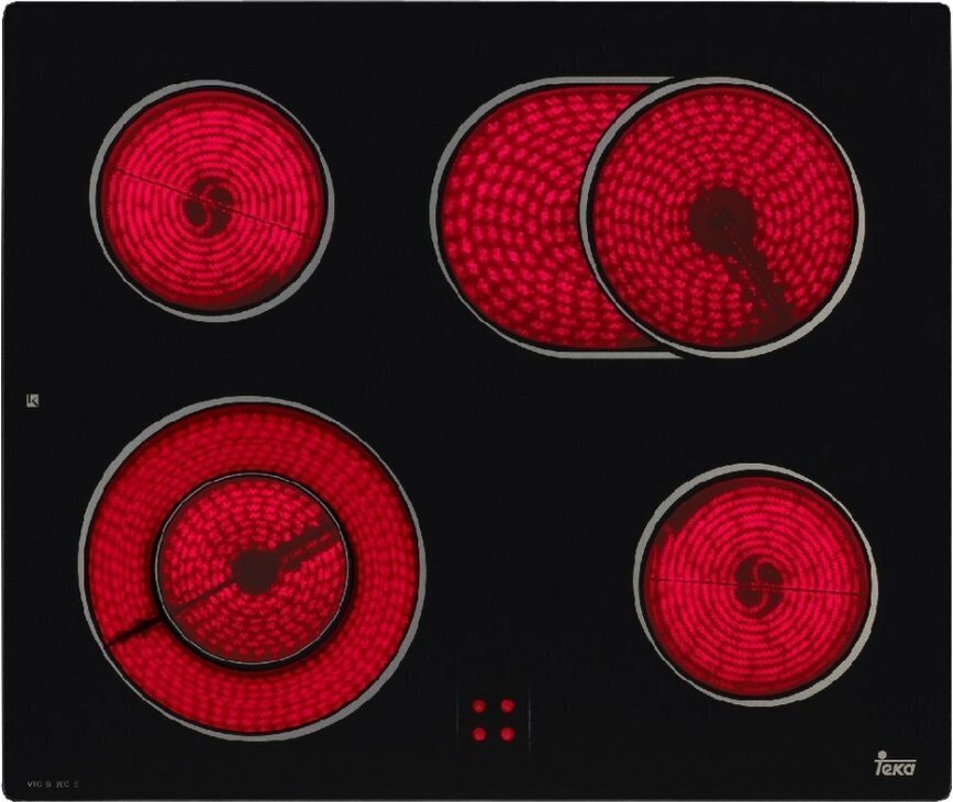 Teka VTCT2DCE inbouw keramische kookplaat