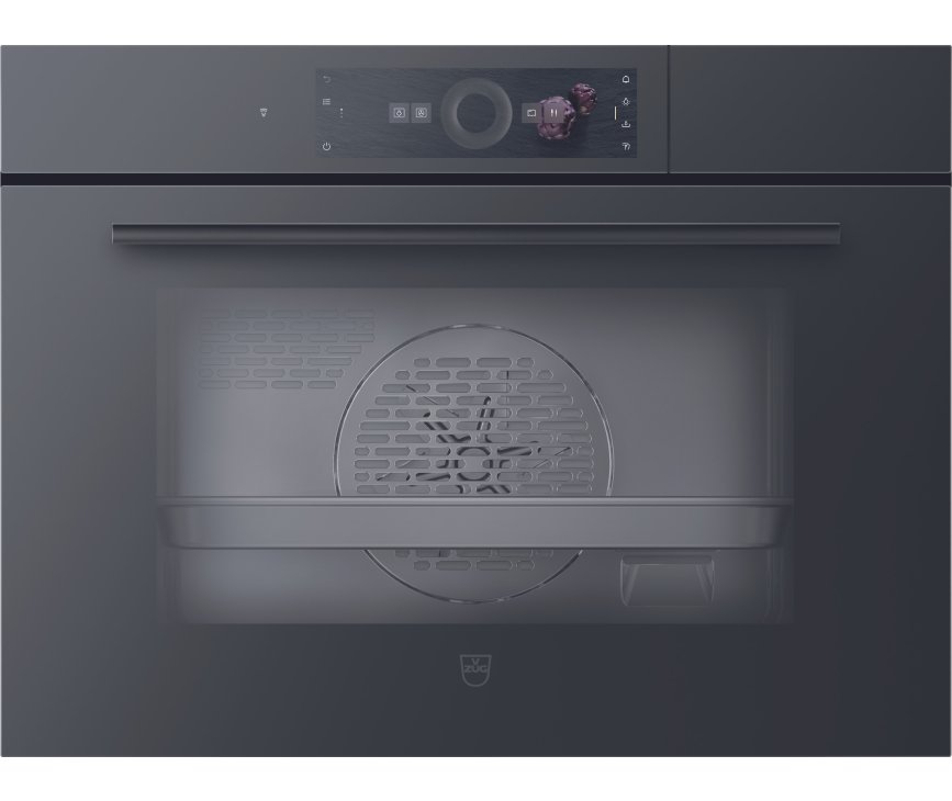 V-Zug CombiSteamer V6000 45 Zwart Glas inbouw combi-stoomoven