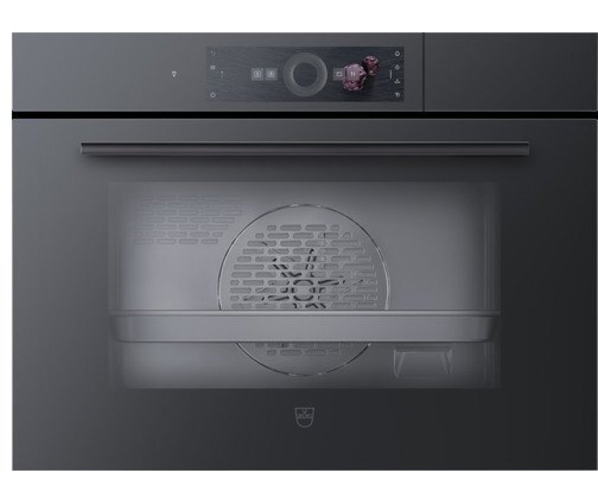 V-Zug CombiSteamer V4000 45 Zwart glas inbouw combi-stoomoven