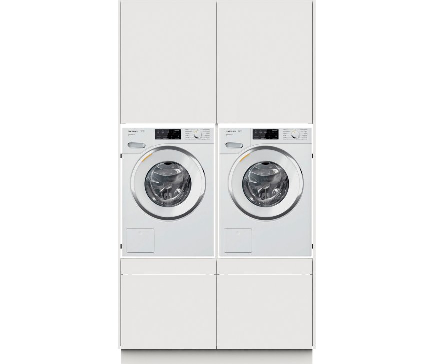 Wasmachinekast STRAIGHT wasmachine / droger kast - wit