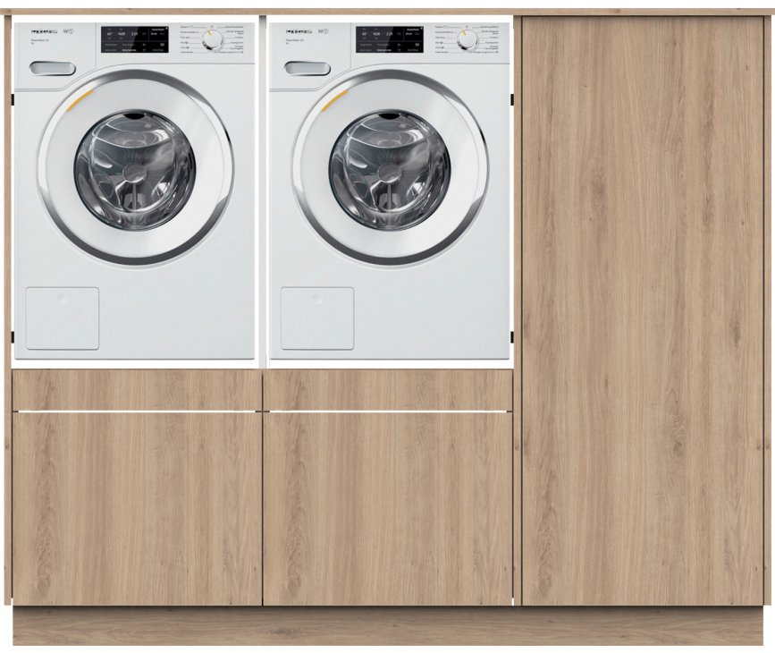 Wasmachinekast THREE OF A KIND wasmachine / droger kast - Natural Scandinavian