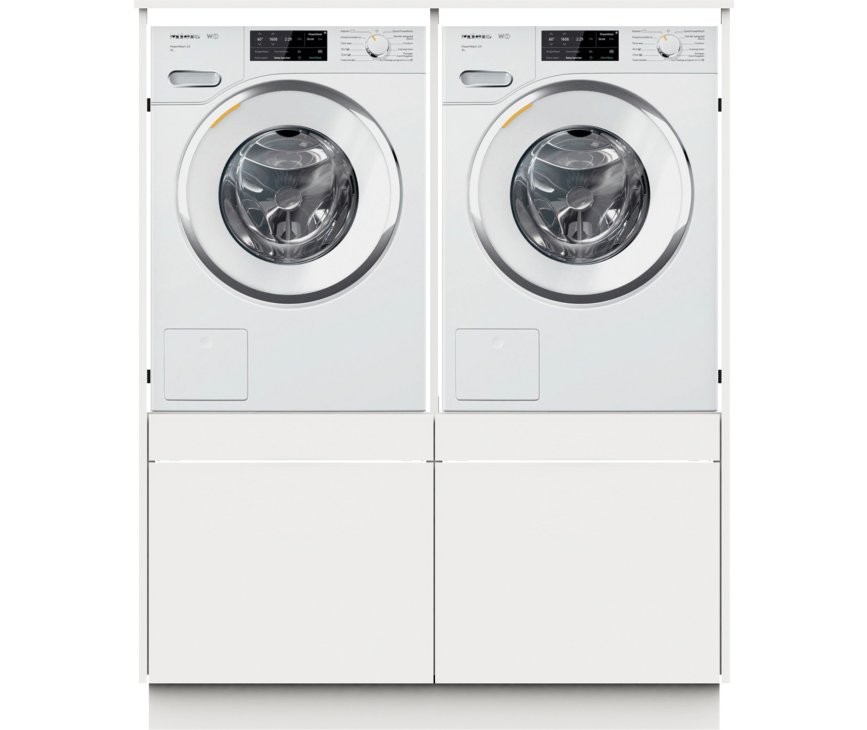Wasmachinekast TWO PAIR wasmachine / droger kast - wit